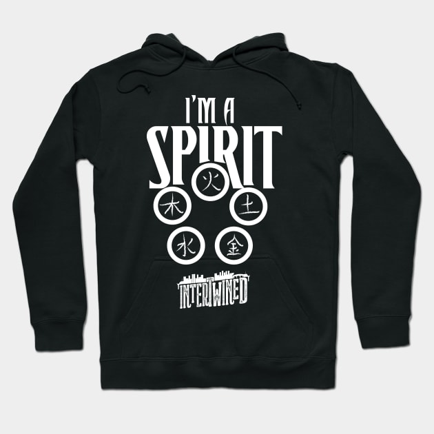 INTERTWINED: I'M A SPIRIT (BLACK) Hoodie by FairSquareComics